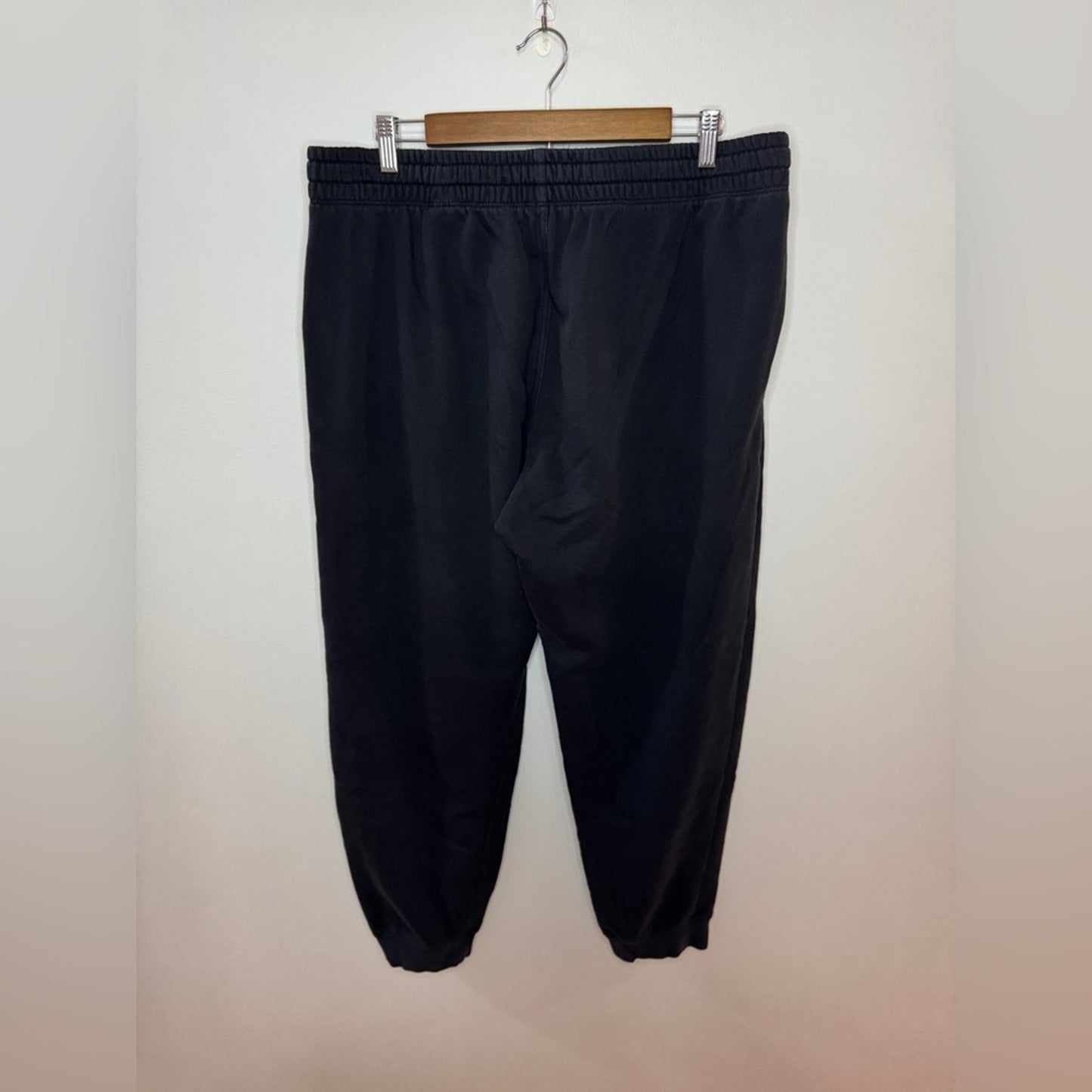 Pre-Owned XXL H&M Black Regular Fit Jogger Sweatpants