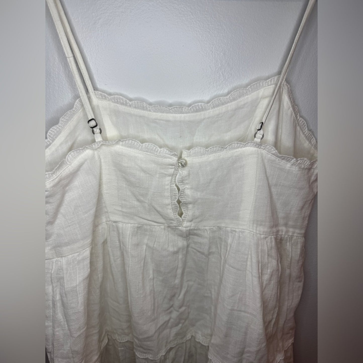 NWT MD Aerpostale White Spaghetti Strap dress