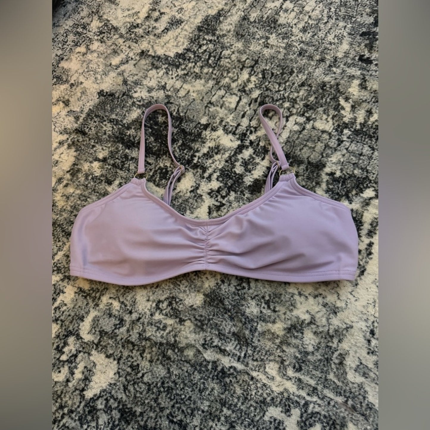 Pre-Owned MD Cupshe Purple O-Ring Bikini Top