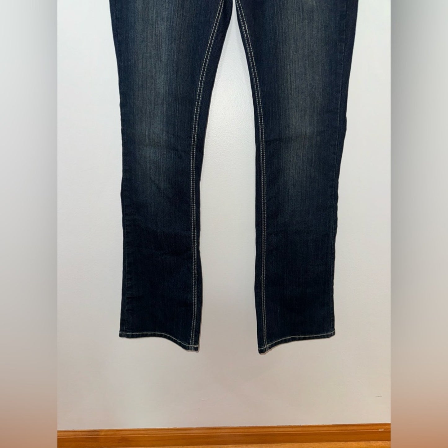 NWT Size 9 YMI Jeans Dark Blue Bootcut Jeans