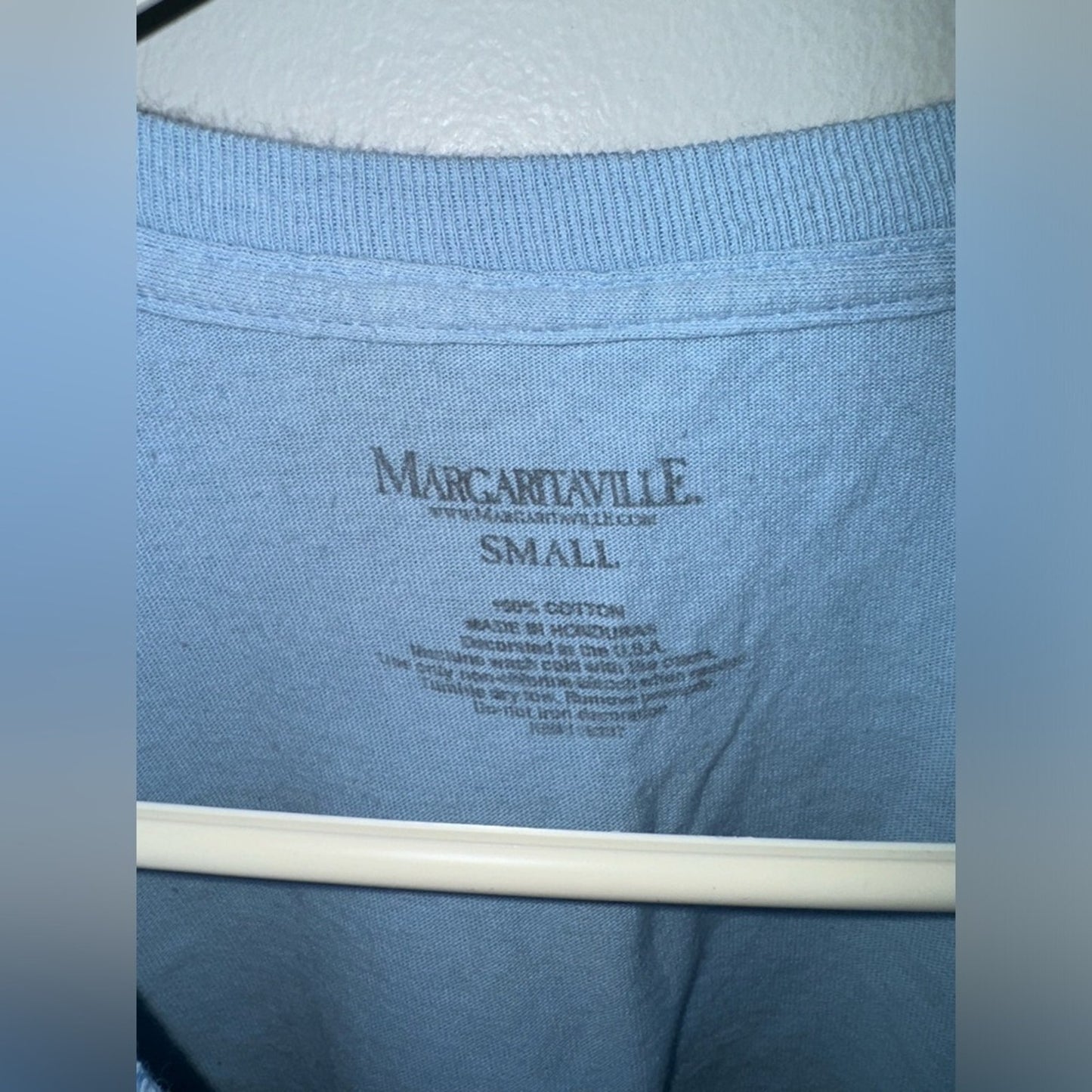 SM Margaritaville Blue Hollywood Beach Florida Graphic Long Sleeve Shirt