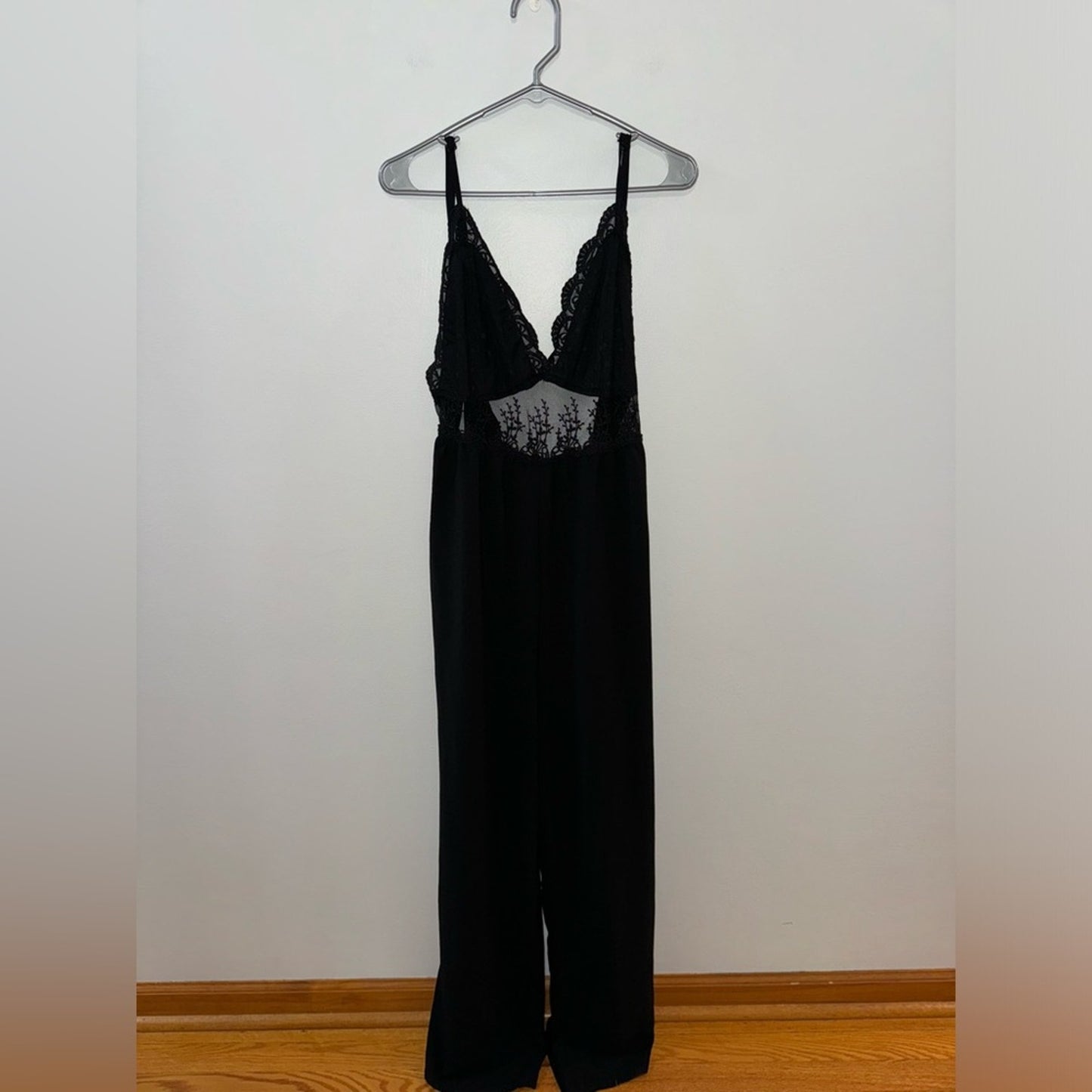 Pre-Owned LG Blashe Black Lace Jumpsuit