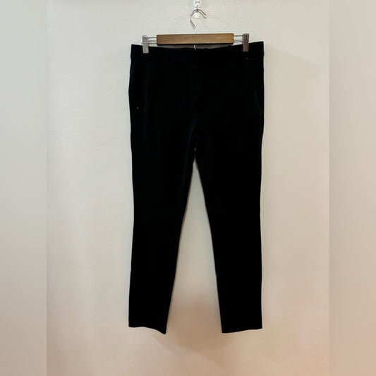 Pre-Owned Size 8 Regular Gap Black Stove Pipe Dress Pants