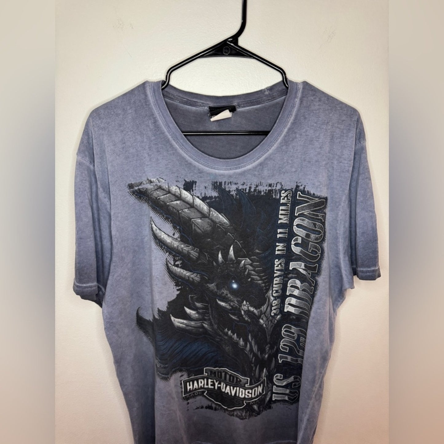 Pre-Owned LG Harley Davidson Blue Dragon Tallahassee, Tennessee T-Shirt