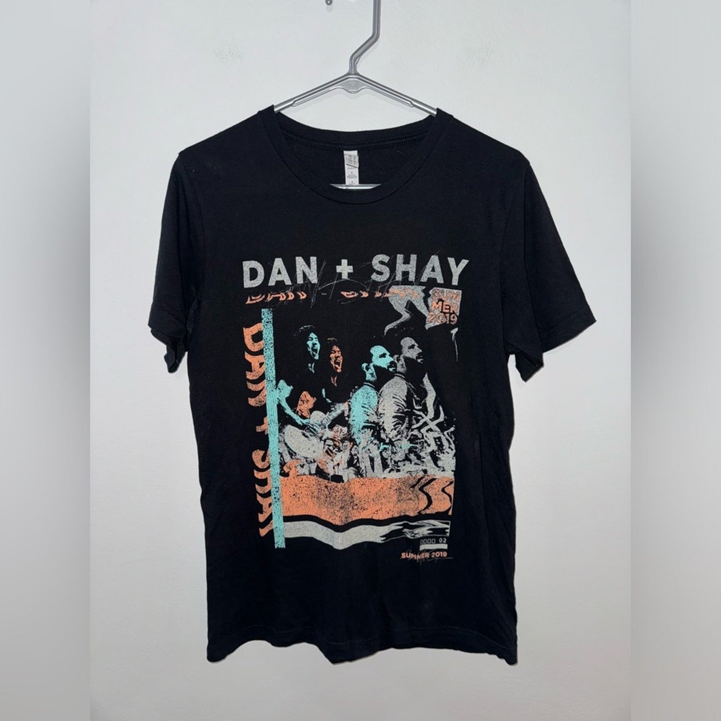 Pre-Owned MD Dan and Shay 2019 Tour Band T-Shirt