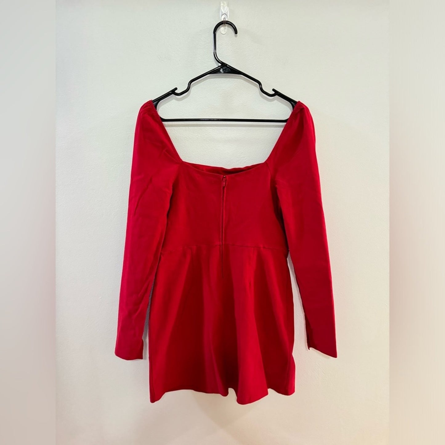 Pre-Owned XL Mi Ami Red Long Sleeve Dress