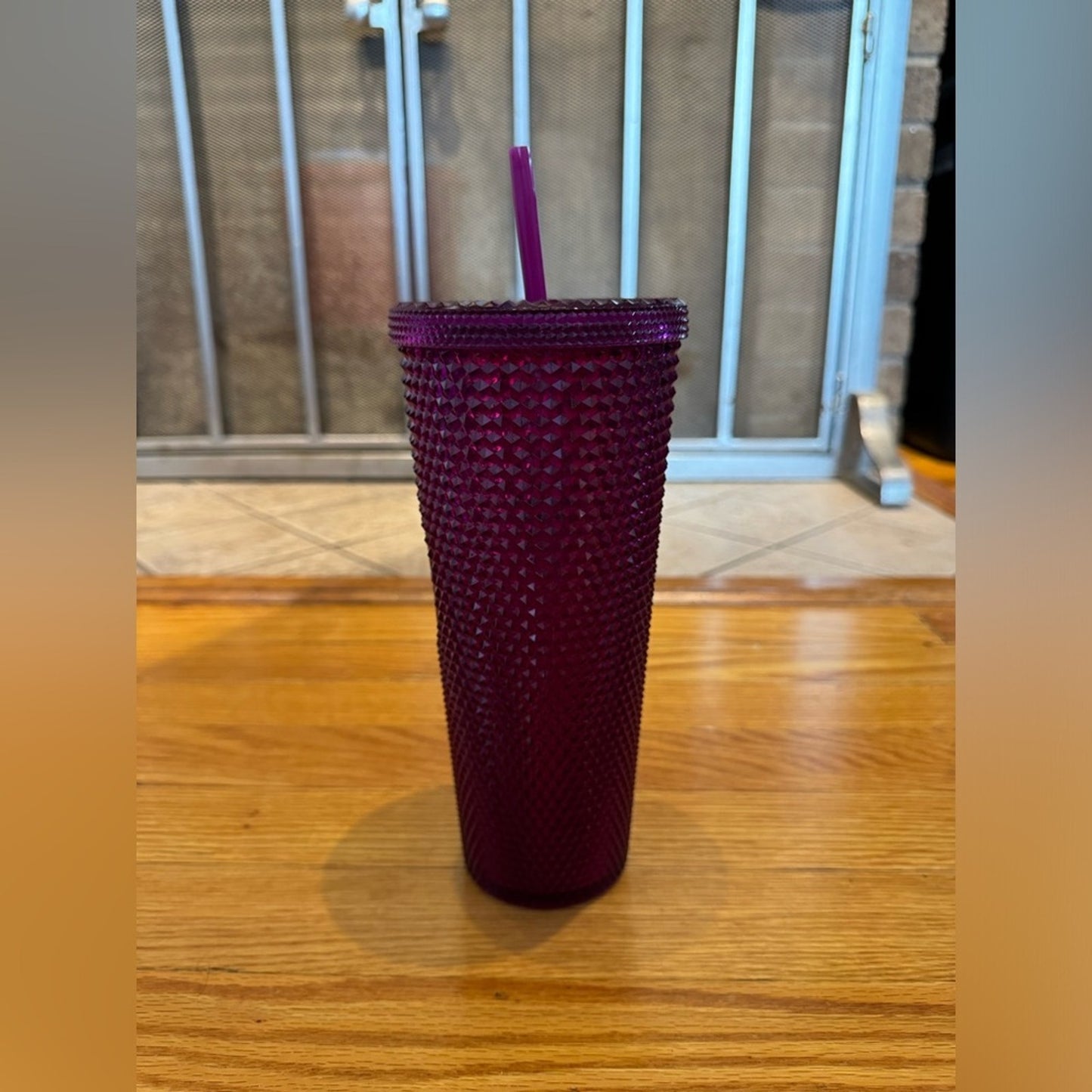 Pre-Owned Starbucks 2022 Pink Bling Berry Blast Tumbler