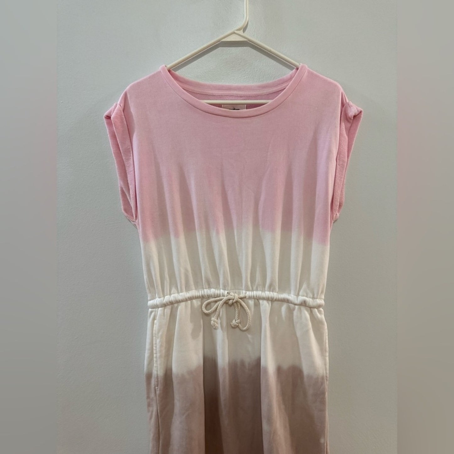 Pre-Owned SM Lou & Grey Pink Ombré Sleeveless Cinch Dress