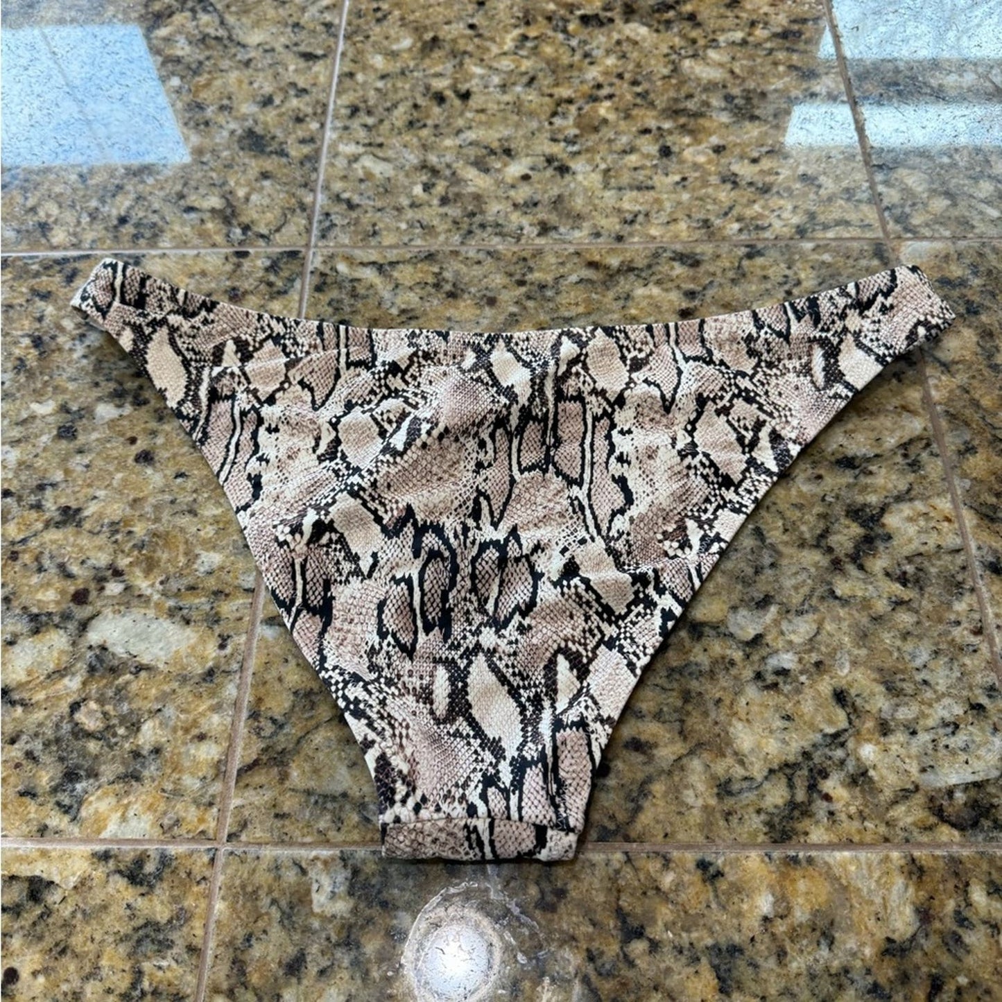 Used Shade Shore 2 PC Snake Print Bikini