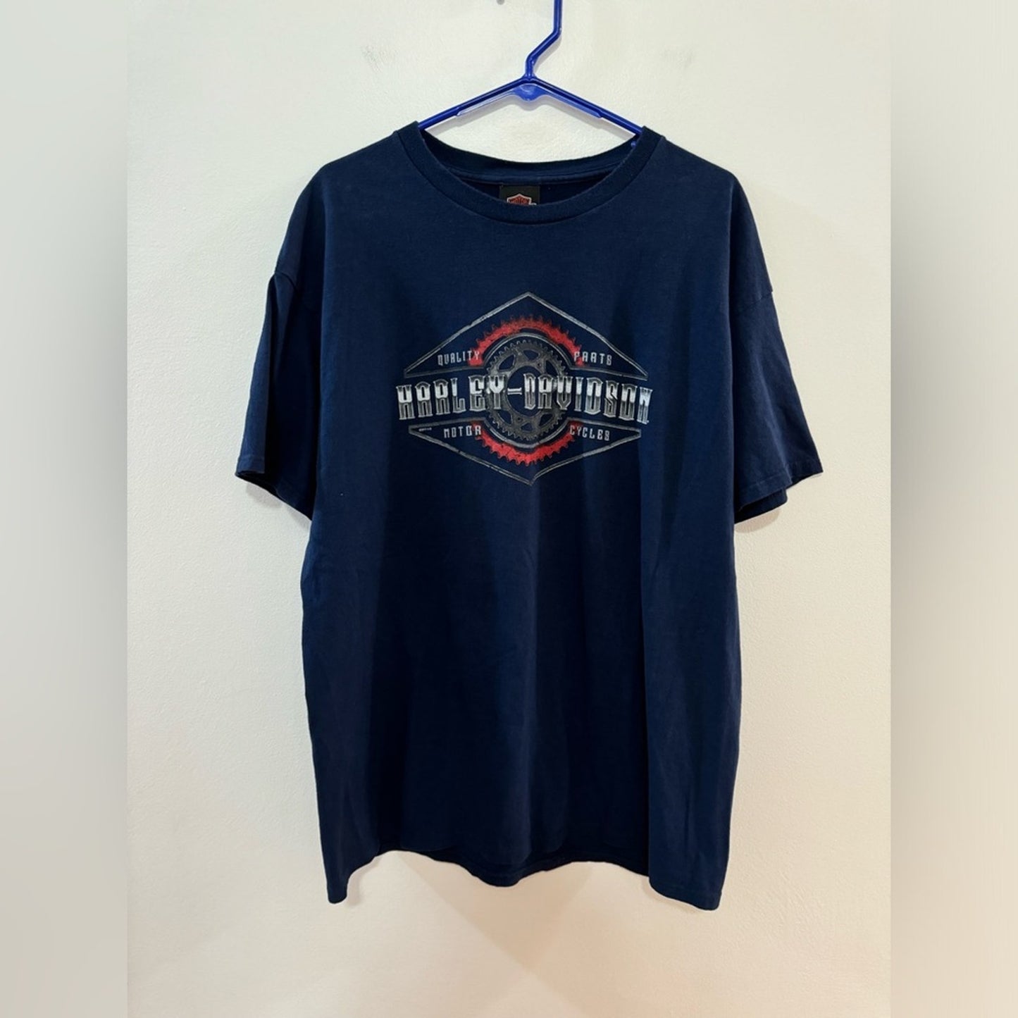 XL Harley Davidson Navy Blue Cabot Sydney, Cape Brenton, NS Canada s/s shirt