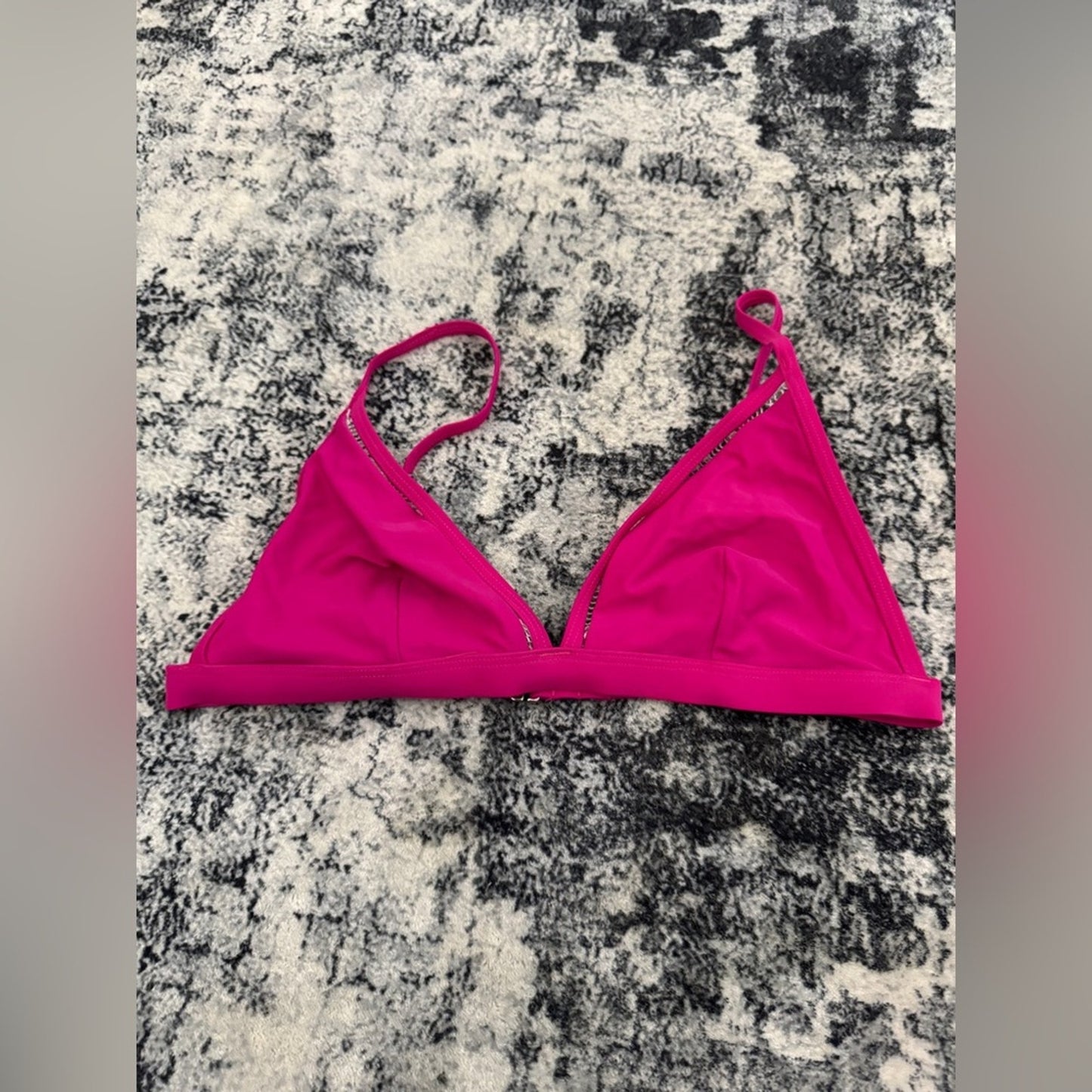 Pre-Owned XS Cupshe Pink Open Seam Bikini