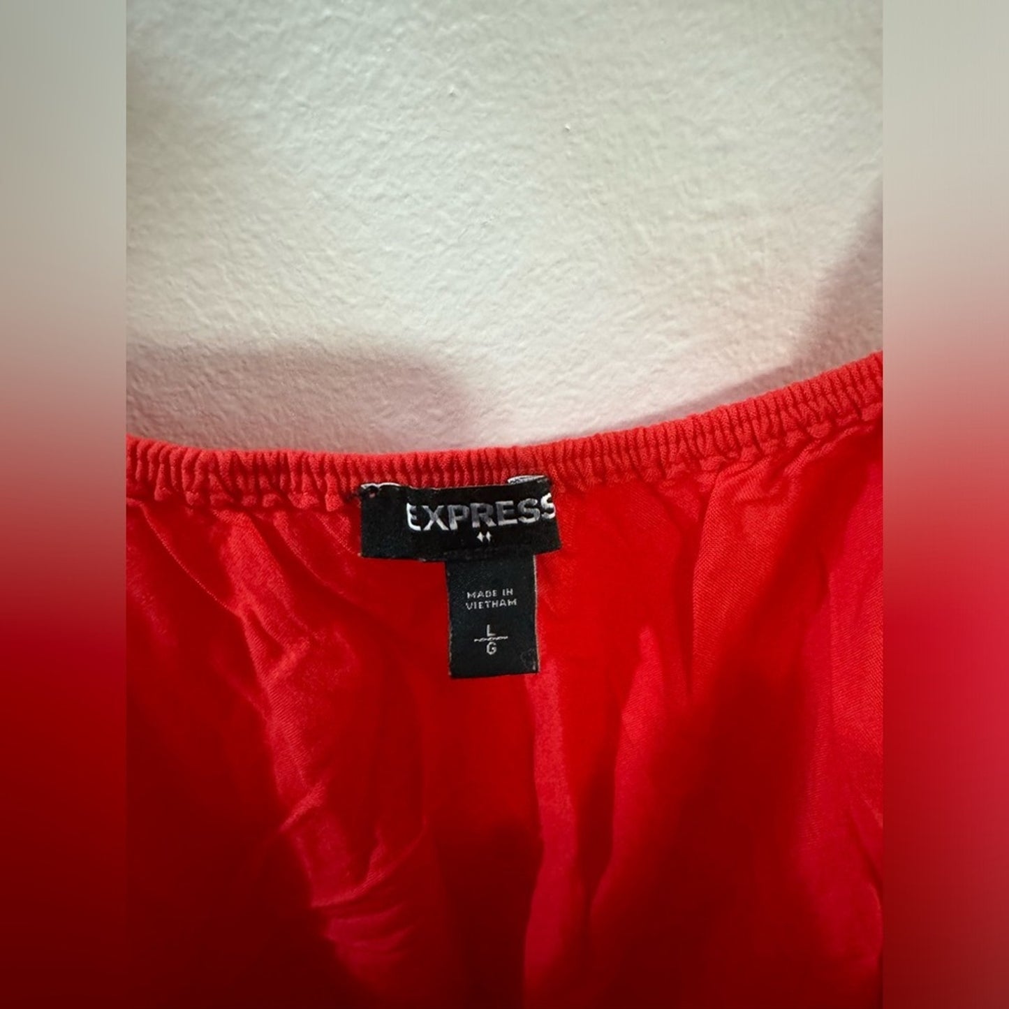 Pre-Owned LG Express Red Romper