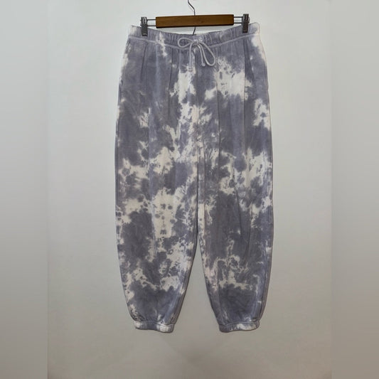 Pre-Owned LG Aeropostale Blue/White Tie Dye Sweatpants