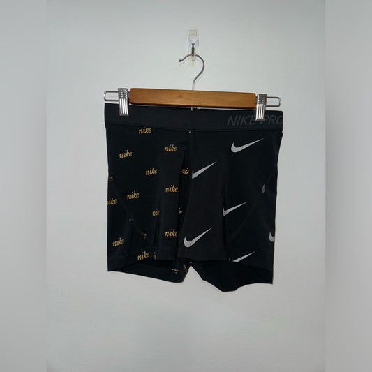 Pre-Owned MD Nike Dri-Fit Black Logo Shorts