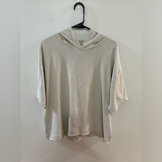 Pre-Owned MD RBX Grey Hooded Short Sleeve Active Shirt