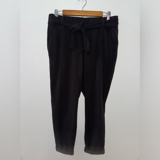 Pre-Owned Size 00 Studio by Torrid Black Tie Pants