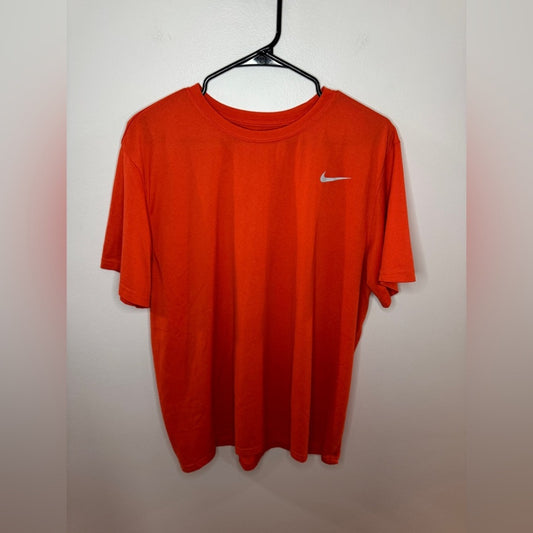 Pre-Owned XL Nike Orange Dri-Fit The Nike Tee T-Shirt