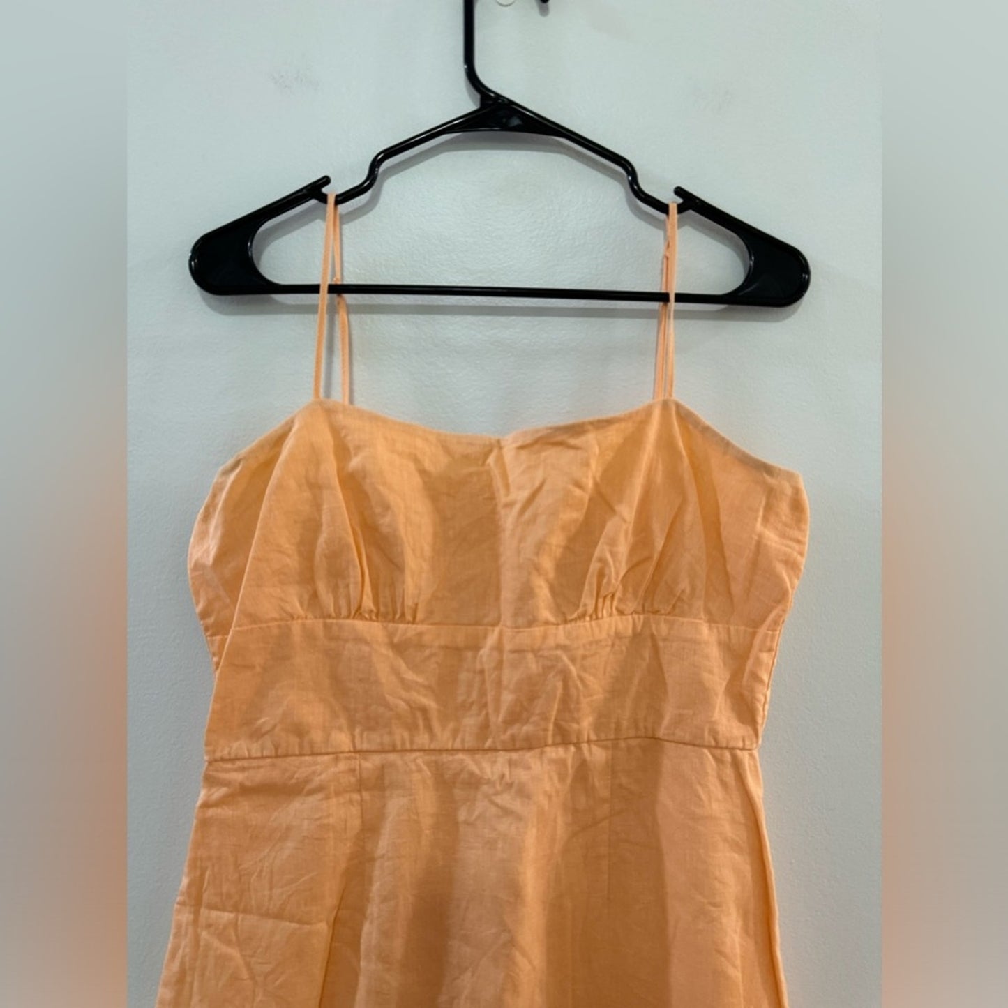 Pre-Owned LG Mi Ami Orange Spaghetti Strap Dress