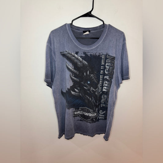 Pre-Owned LG Harley Davidson Blue Dragon Tallahassee, Tennessee T-Shirt