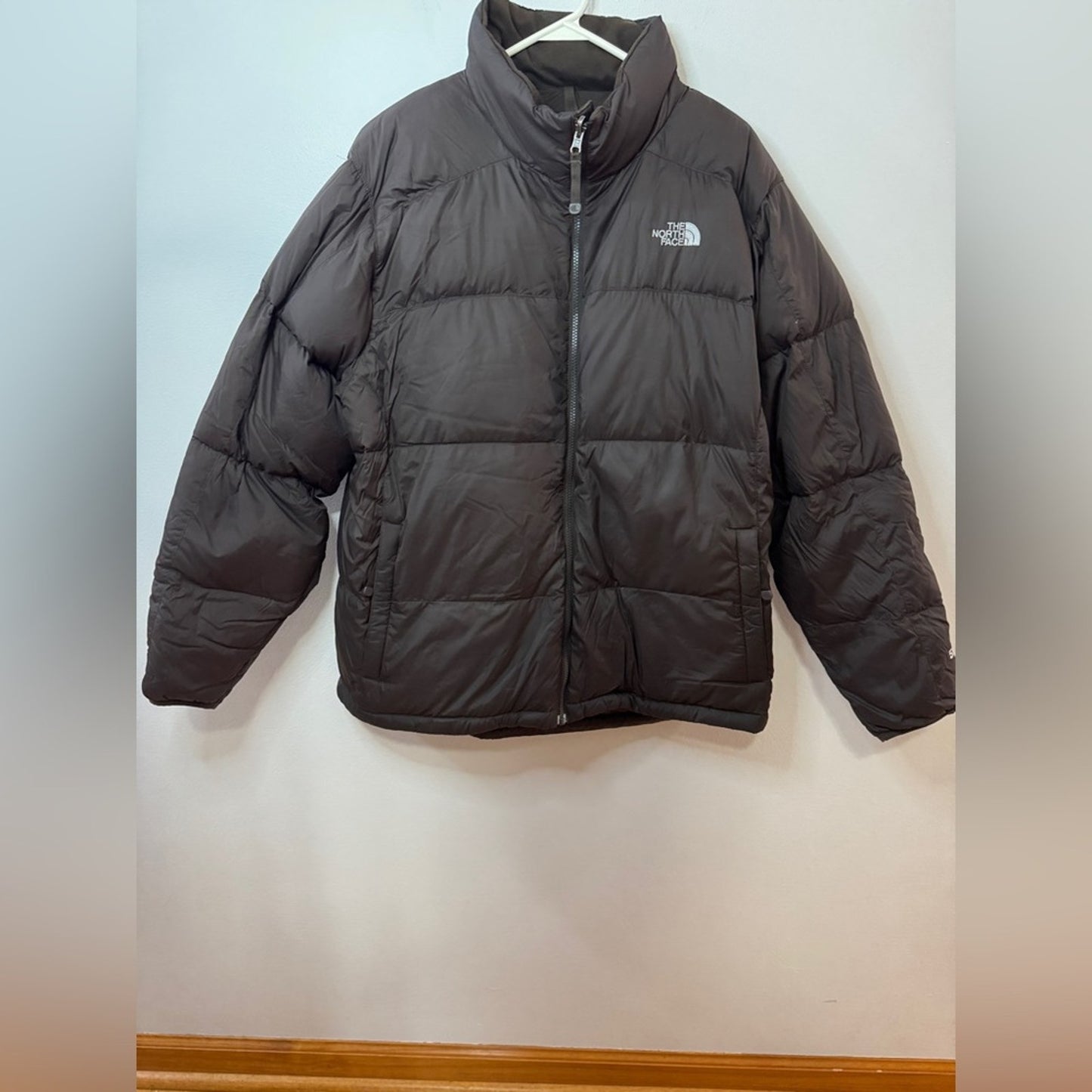 Pre-Owned XL The North Face Brown 550 Fill Down Puffer Jacket