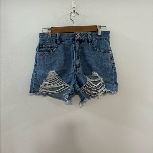 Used Size 5 Rewash Super High Rise Jean Shorts