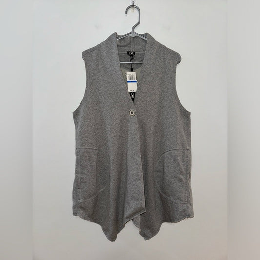 NWT XL Cable & Gauge Grey Short Sleeve Sweater