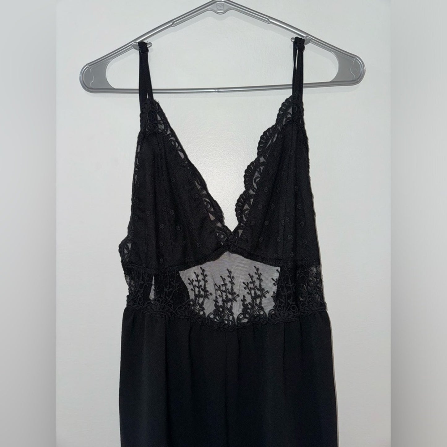 Pre-Owned LG Blashe Black Lace Jumpsuit