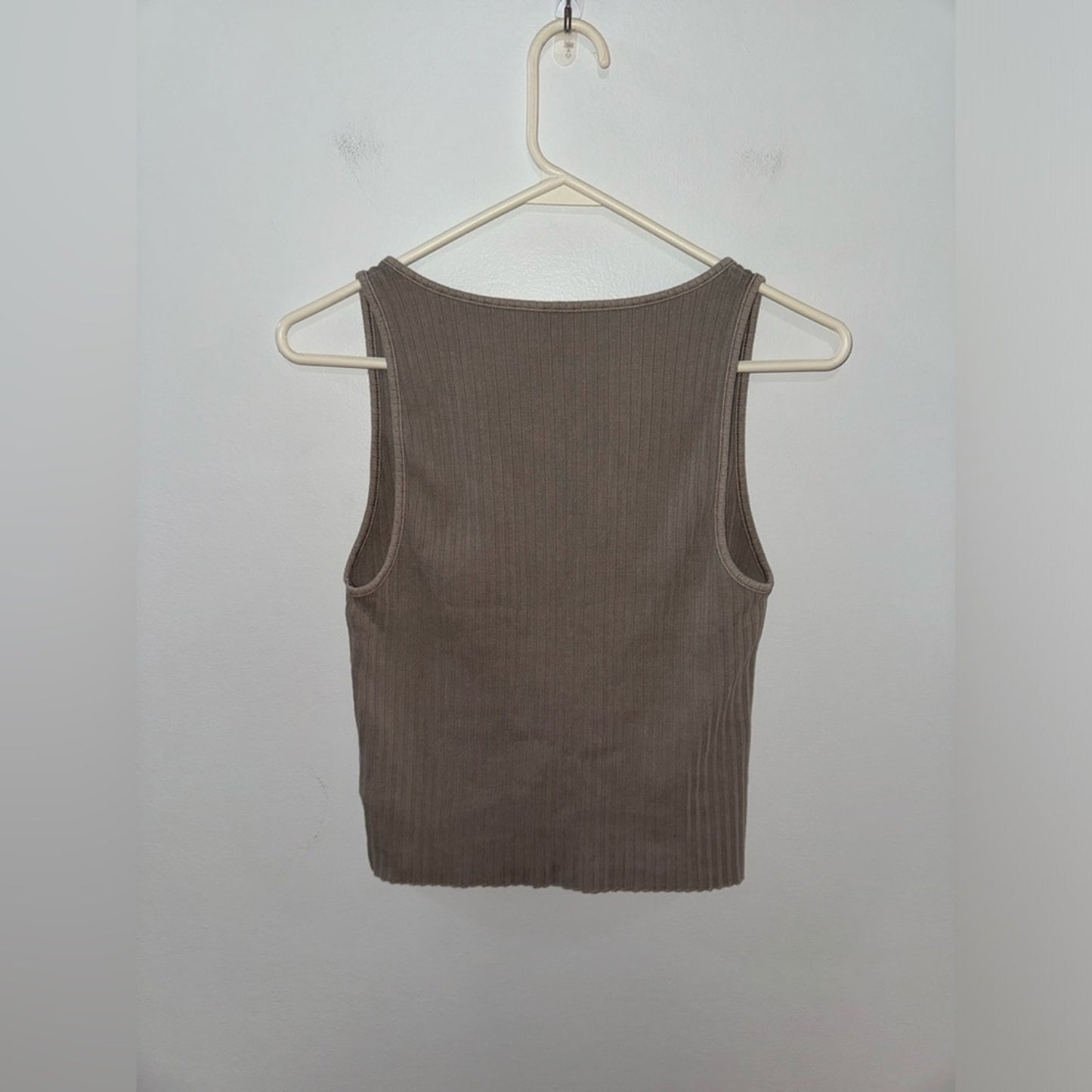 Pre-Owned MD American Eagle Brown Ribbed Tank Top