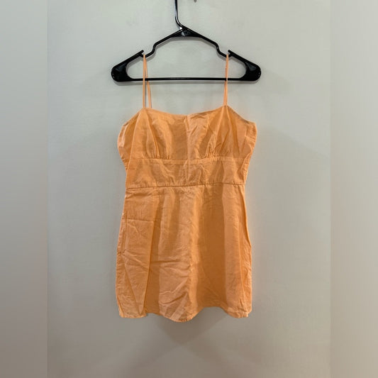 Pre-Owned LG Mi Ami Orange Spaghetti Strap Dress