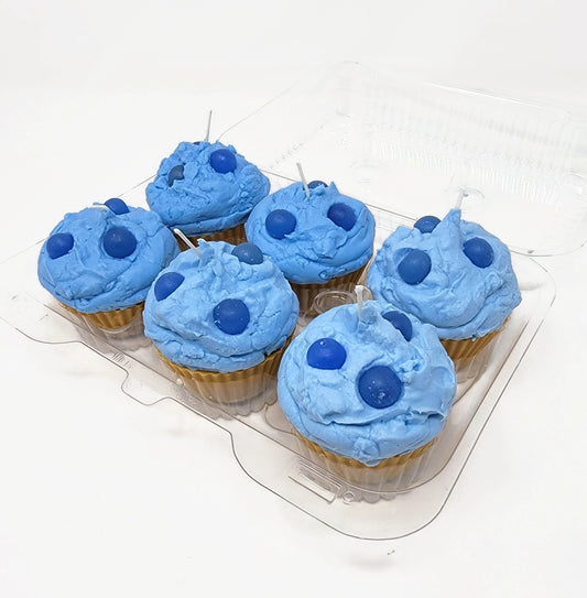 PreOrder Blueberry Cupcake Candle - 1 Candle