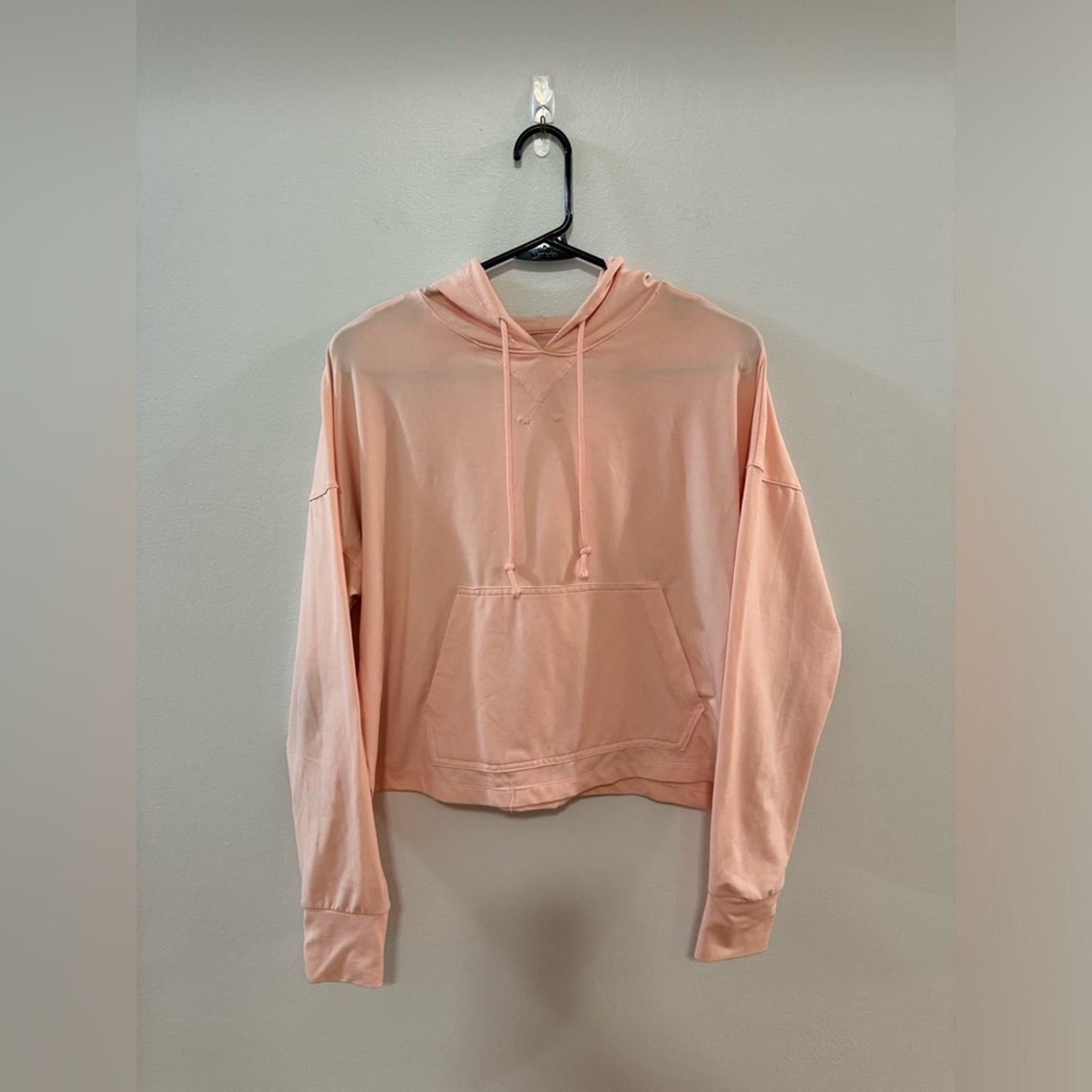 Pre-Owned MD Nike Dri-Fit Pink Cropped Hoodie