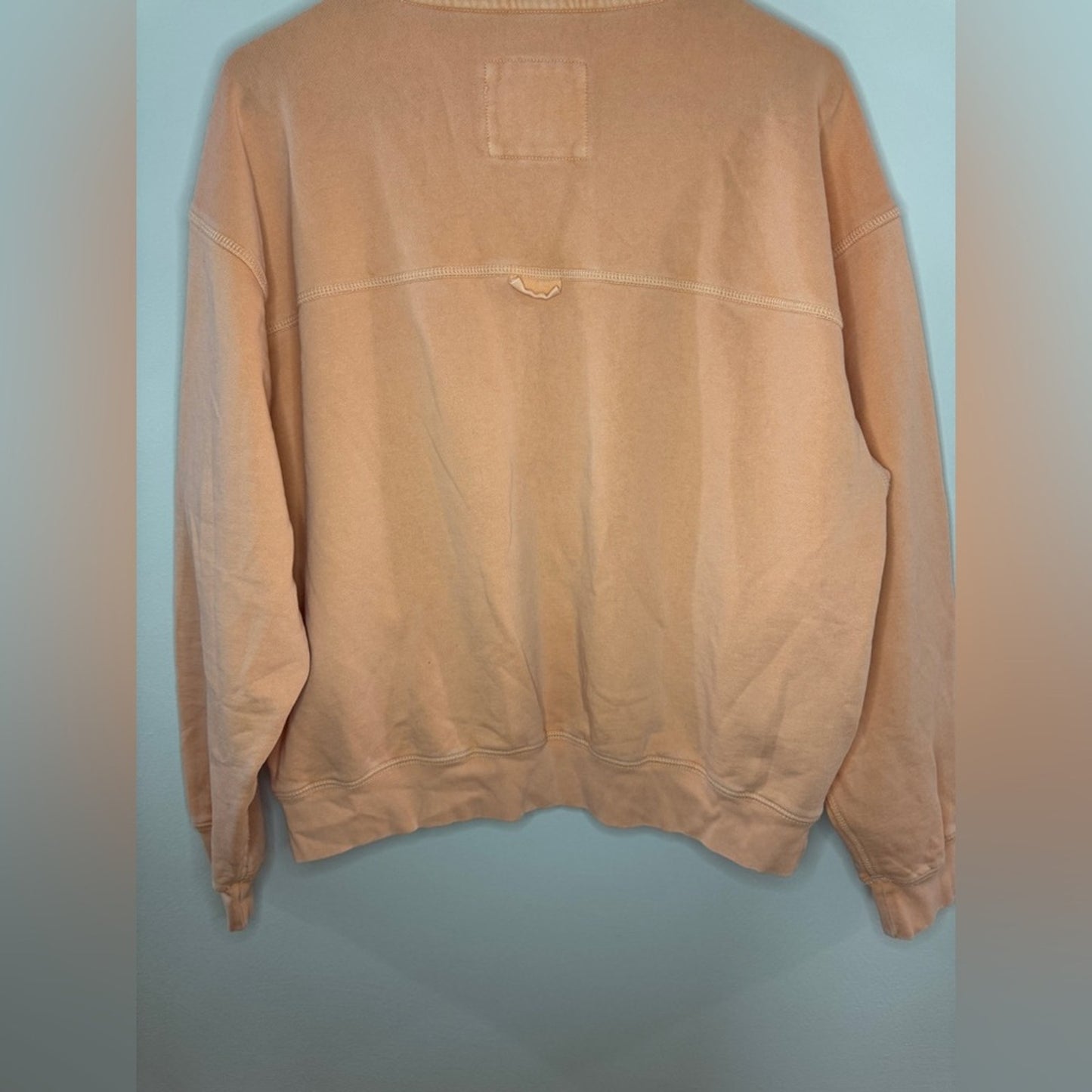 BNWOT MD American Eagle Peach Quarter Zip Pullover Jacket