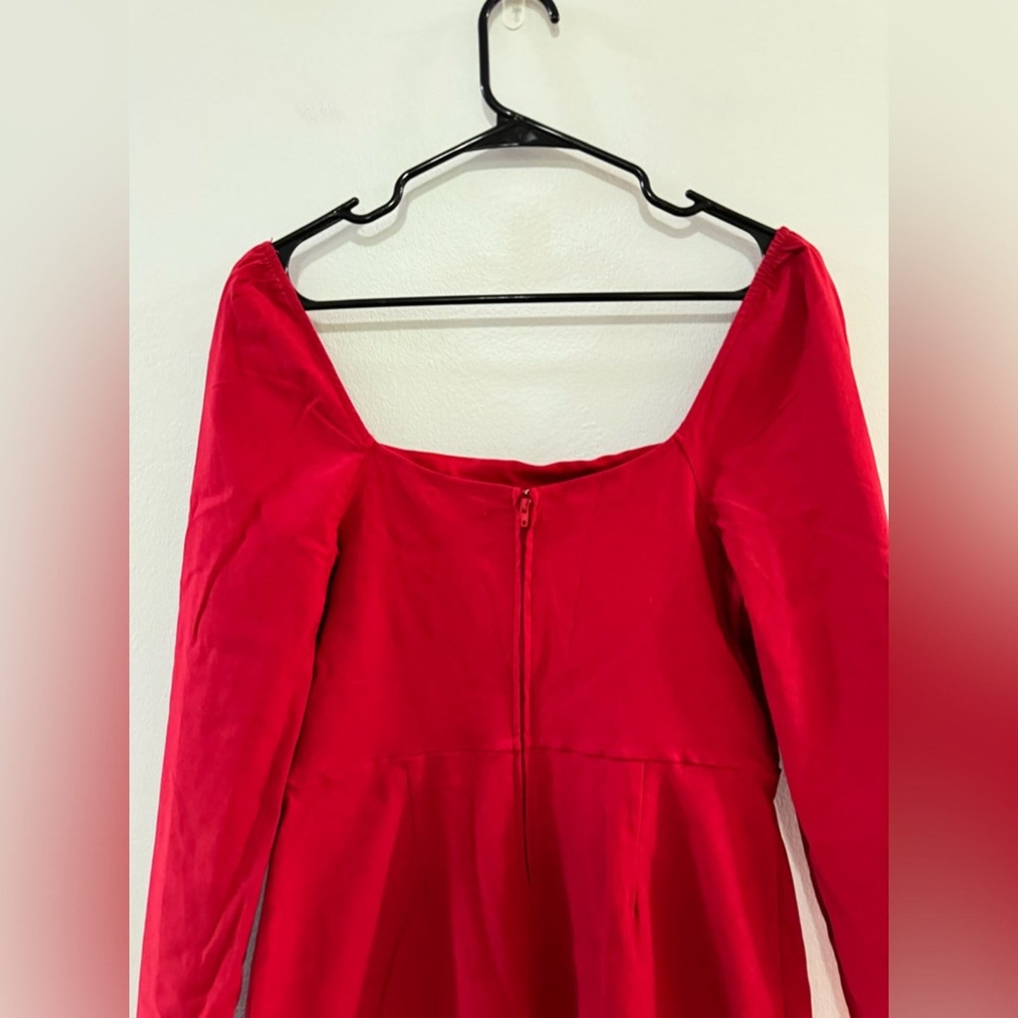 Pre-Owned XL Mi Ami Red Long Sleeve Dress