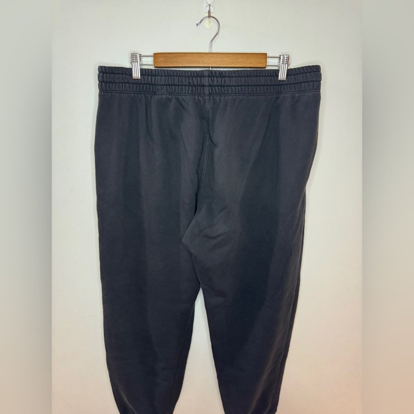 Pre-Owned XXL H&M Black Regular Fit Jogger Sweatpants