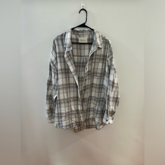 Pre-Owned LG Aeropostale Grey/White Flannel