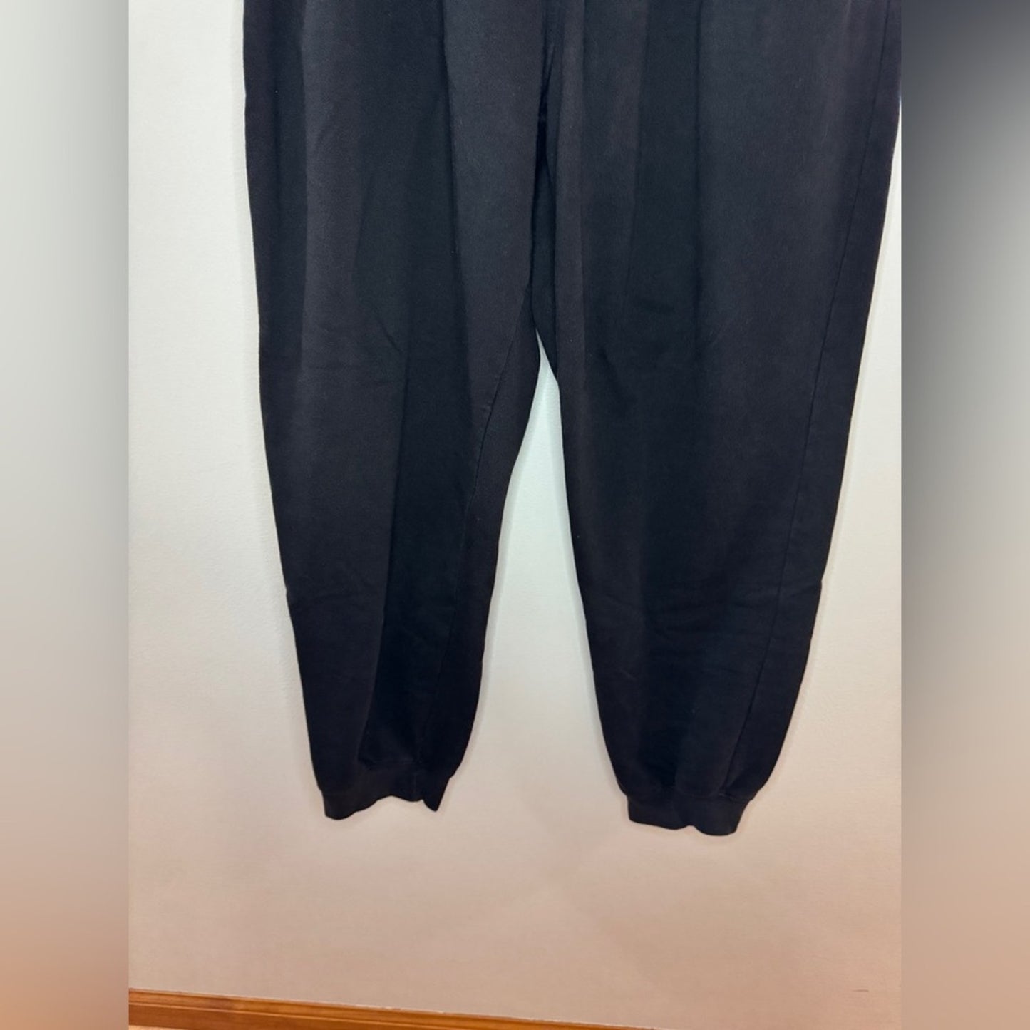 Pre-Owned XXL H&M Black Regular Fit Jogger Sweatpants