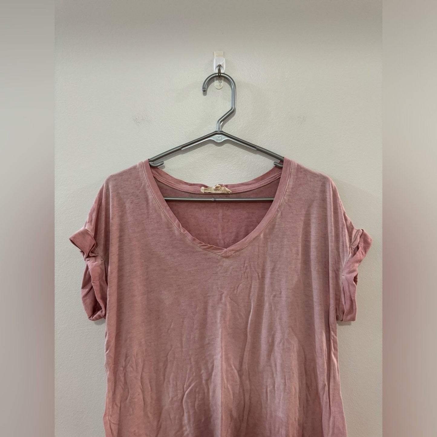 Pre-Owned MD Jane and Delancey Pink Top