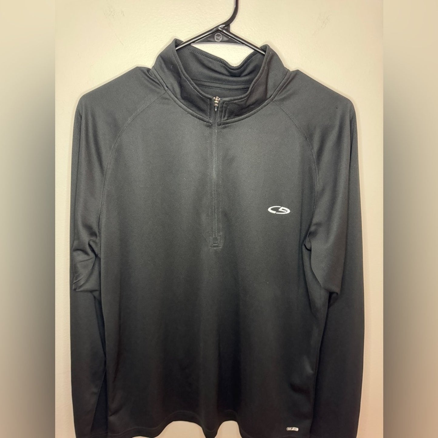 Pre-Owned MD Champion Black Quarter Zip Pullover Jacket