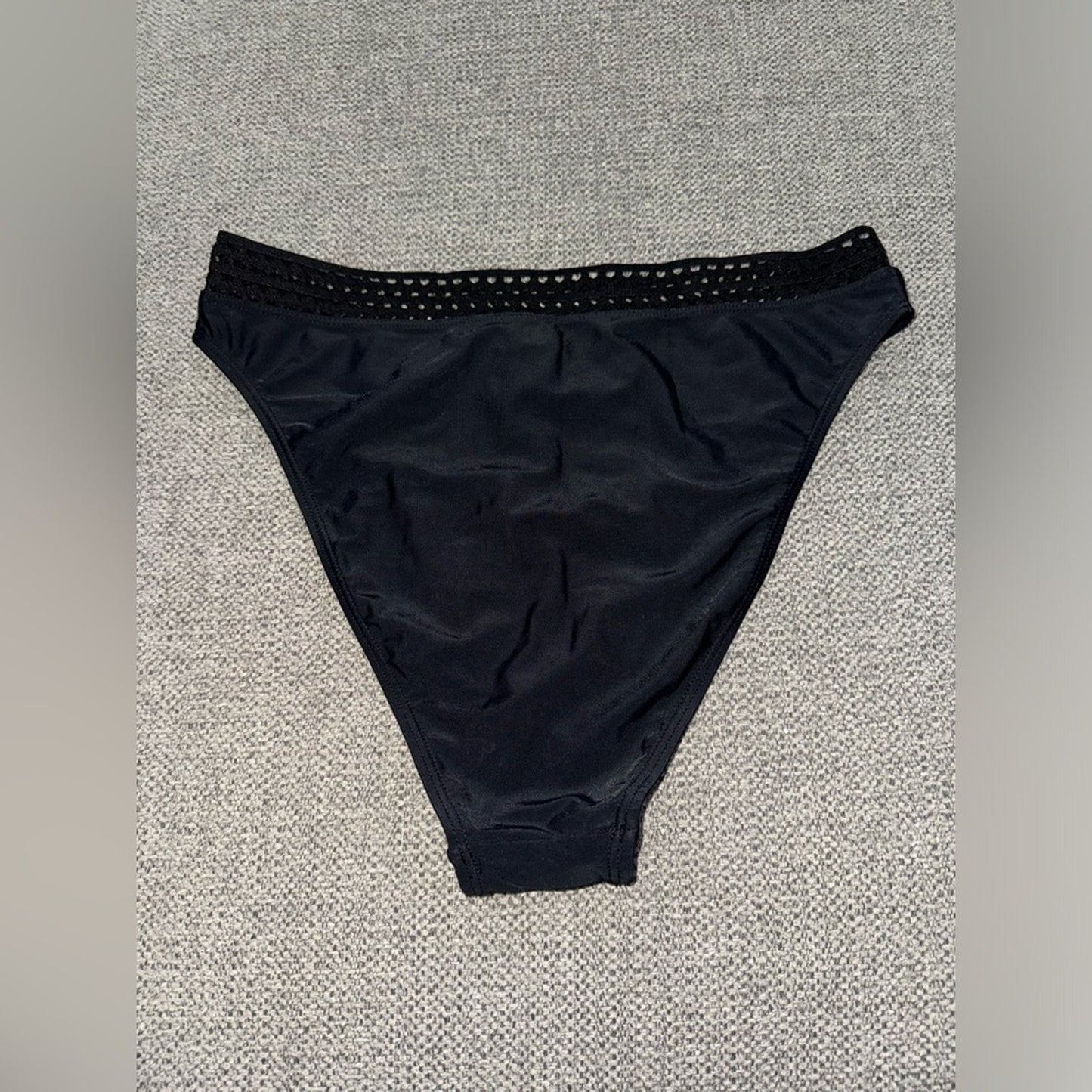 Pre-Owned MD Cupshe Black Border Bikini Bottom