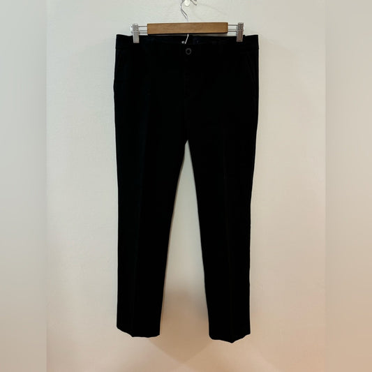 Pre-Owned Size 8 Regular Gap Black True Straight Dress Pants