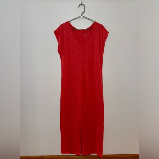 Pre-Owned SM Universal Thread Goods Co Red V-neck Dress