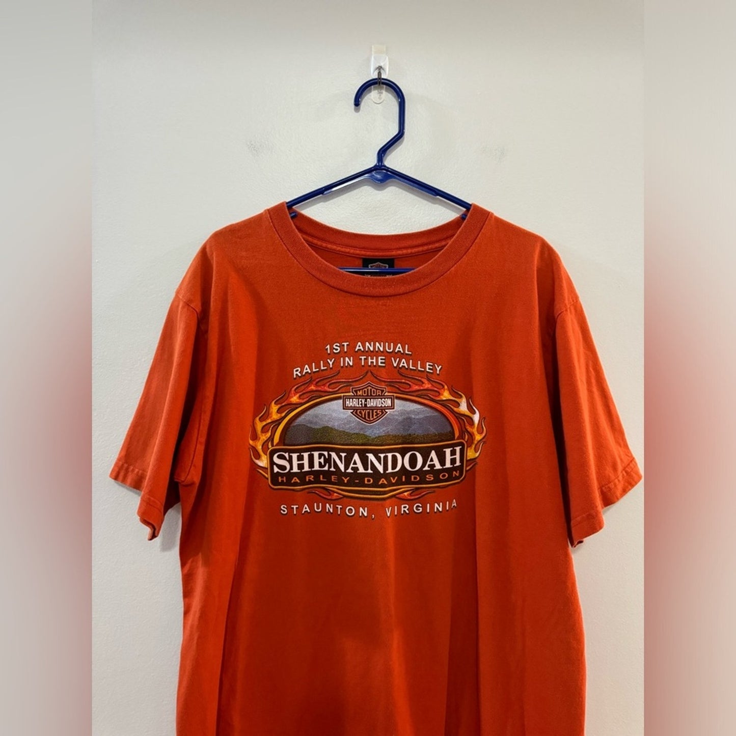 XL Harley Davidson Orange 2005 1st Annual Rally in the Valley Shenandoah s/s