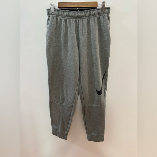 Pre-Owned MD Nike Dri-Fit Grey Logo Joggers