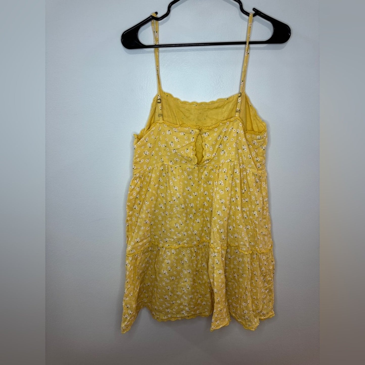 Pre-Owned LG Aeropostale Yellow Floral Dress