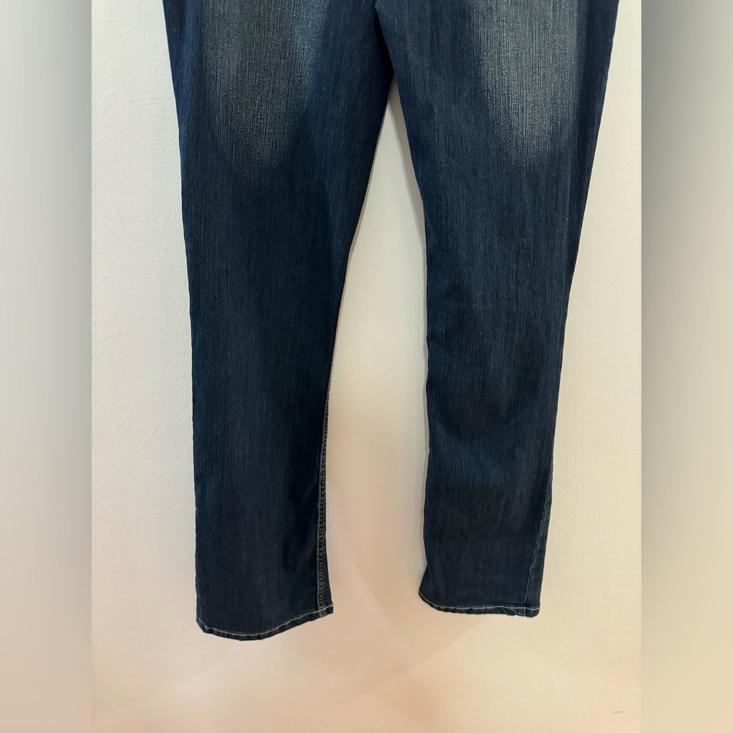 NWT Size 11 Mudd Dark Blue Distressed Boot Cut Jeans