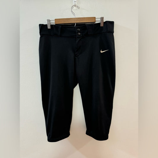 Pre-Owned LG Nike Black Athletic Stretchy Capris