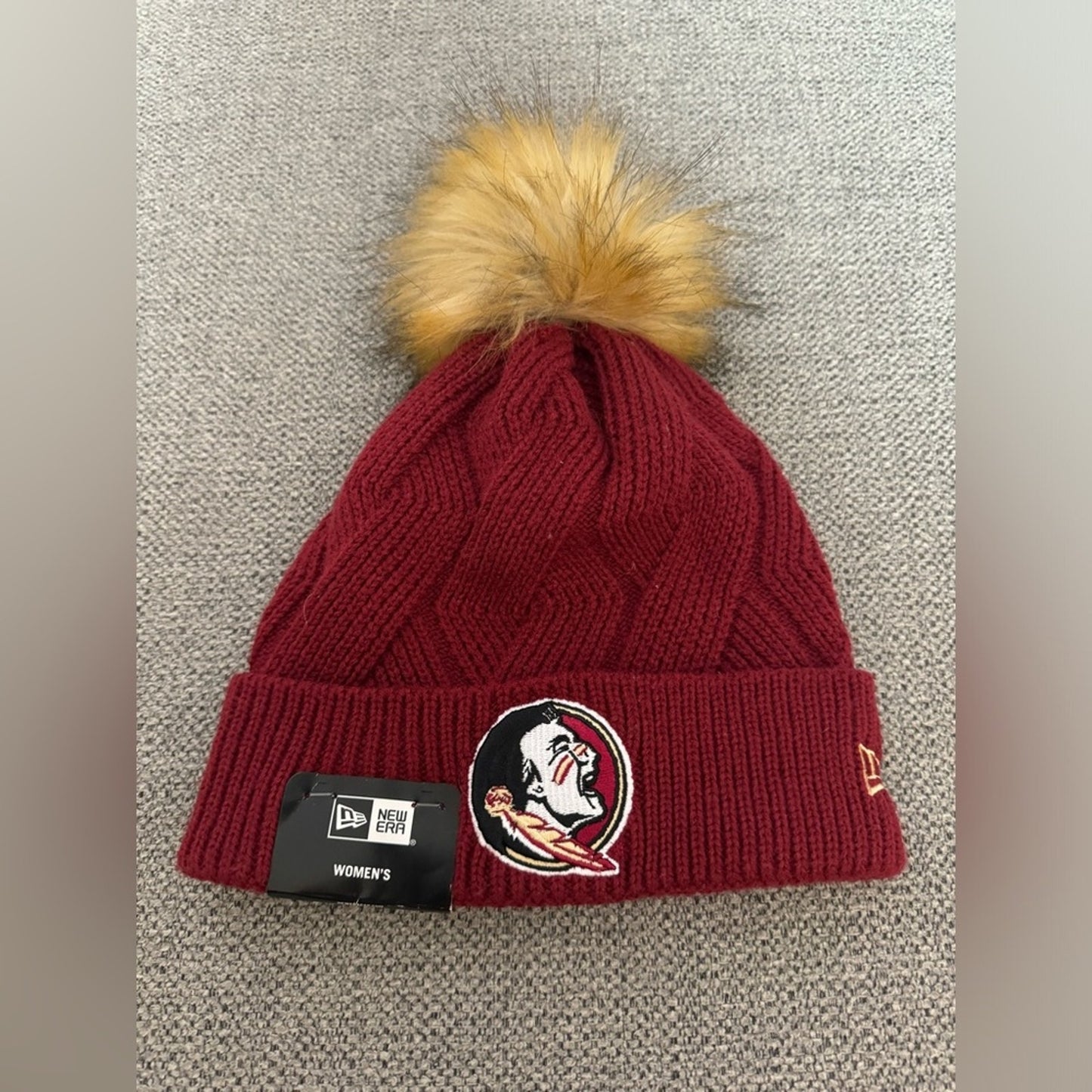 NWT New Era Florida State University Red Beanie