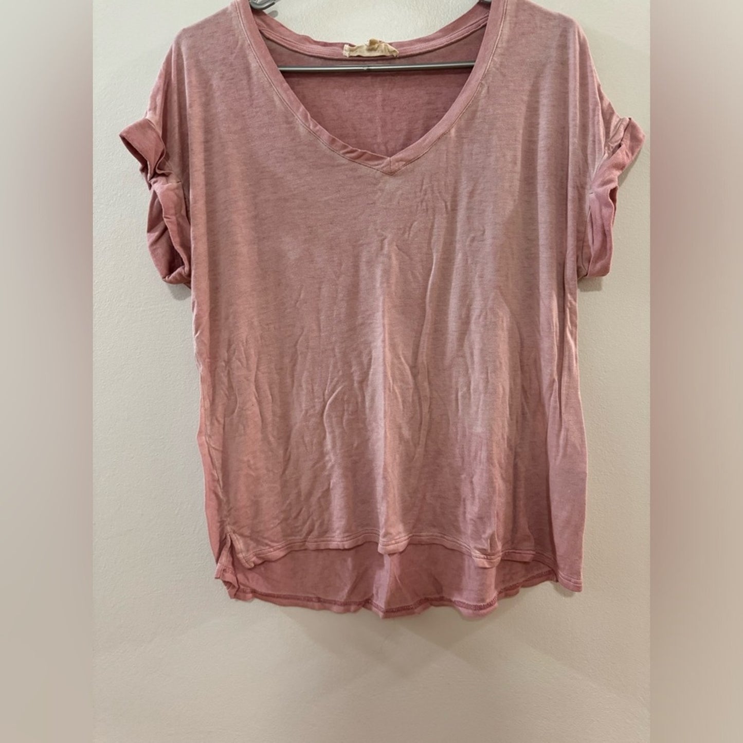 Pre-Owned MD Jane and Delancey Pink Top