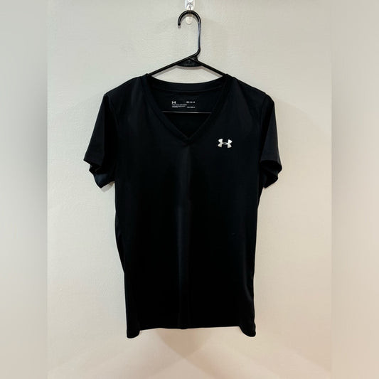 Pre-Owned MD Under Armour Black Vneck Loose T-Shirt