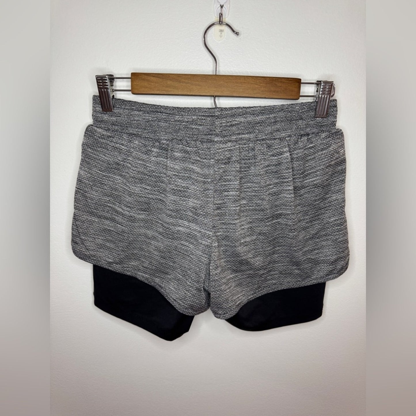 Pre-Owned MD Champion Grey Athletic Lined Shorts